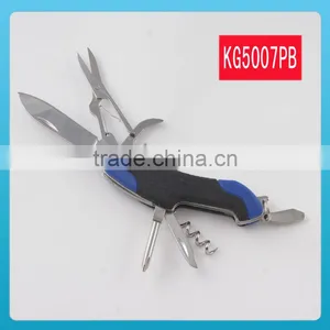 2014 Newest High Quality Stainless Steel Pocket Multi Knife Tools KG5007PB thumbnail-1