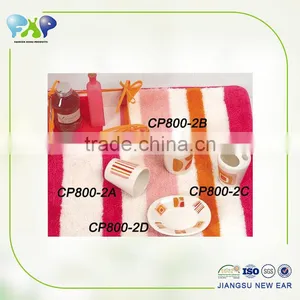 Elegant Bathroom Shower Set Printed Design thumbnail-2