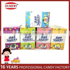 Sweet Green Color Apple Juice Chewing Soft Candy thumbnail-6