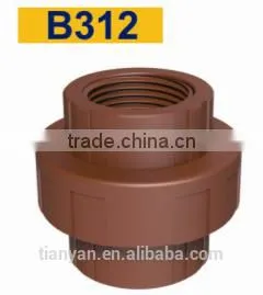 TY High Quality PP Threaded Pipes&fittings FEMALE UNION Eco-friendly Cheap Price Full Size Factory Price List Discount thumbnail-2