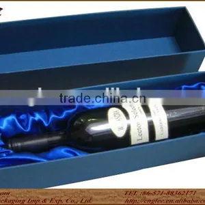 Cheap Cardboard Single Bottle Wine Box in High Quality thumbnail-2