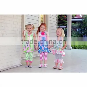 Capri Yoga Pants Green & White Stripe Girls Capri Pants High Quality Women Designer Capri Pants thumbnail-6