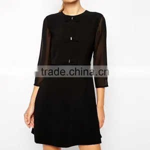 New Elegant Fashion Lady Prom Party Dress Quality Factory Wholesale Latest Evening Short Dresses thumbnail-1