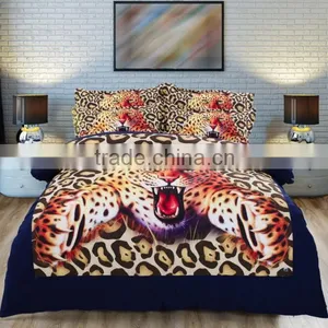 Cotton Fabric Yarn Dyed Digital Textile Printing Home Comforter Cheap Flat Sheets thumbnail-1