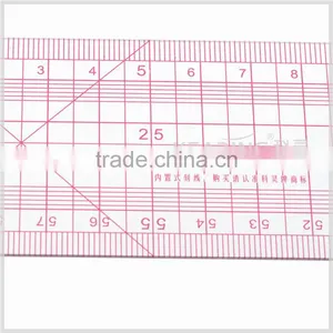 Kearing High Quality 60cm Fashion Design Garment Rulers Straight Pattern Making Ruler With Grading Grids # 8005 thumbnail-1