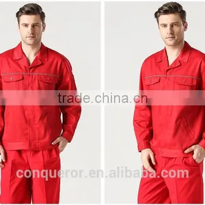 Hot Sale Men's Durable Cotton Construction Workwear Factory Worker Uniform thumbnail-3