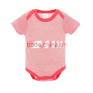 2017 Baby Clothes Stripe Design Cotton Baby Rompers From China Factore thumbnail-1
