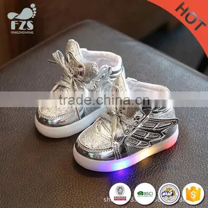 HFR-YS-55 Fashion Economical Dancing Glowing Light Shoes Sneakers for Kids thumbnail-2