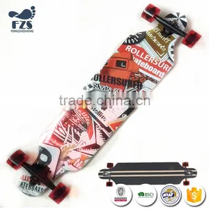HSJ241 Factory Longboard Price Skateboard Wooden Skateboard thumbnail-5