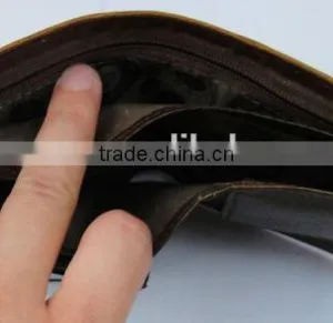 Fashion Men Cowhide Skin Real Leather Purse for Men thumbnail-2