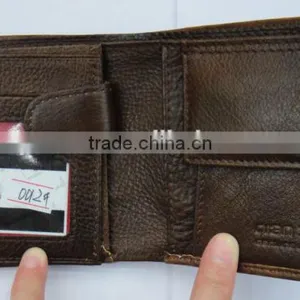 Fashion Men Cowhide Skin Real Leather Purse for Men thumbnail-4