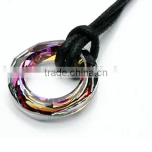 Sparkling Crystal Fishing Wire Necklace Simple Wire Necklace With cz Crystal Sotne High End Crystal Necklace Elegent Jewelry thumbnail-2