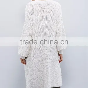 MGOO Cheap Price Stock Pullover Long Sweater Wholesale Ugly Christmas Sweater Fashion Winter Sweater Coat for Women JR1074 thumbnail-2