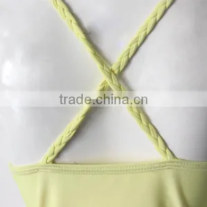 One-piece Girl Yellow Swimwear thumbnail-3