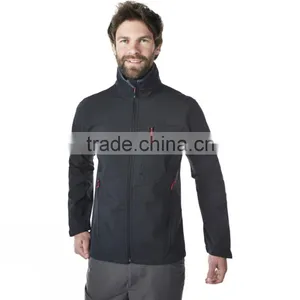 Custom Cheap Men Black Casual Business Polyester Softshell Jackets thumbnail-2
