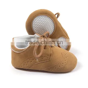 Baby Boys Fashion Shoes, PU Baby Shoes With Strings, New Design Baby Boy Shoes thumbnail-4