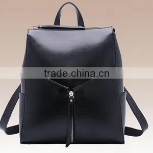 2017 New Design Leisure Cotton Canvas Backpack for Girls thumbnail-1