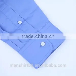Plain Blue Customs Uniform Shirts thumbnail-5