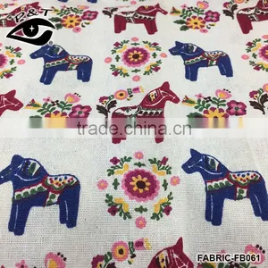Handmade Linen Striped Cotton Fabric Canvas Cloth Patchwork Decoration Groceries Printed Fabric For Sewing Cut Home Supplies thumbnail-3