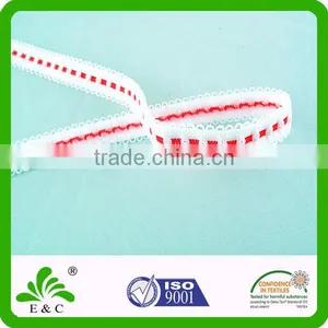 Picot Border Knitted Color Elastic Band for Underwear thumbnail-1