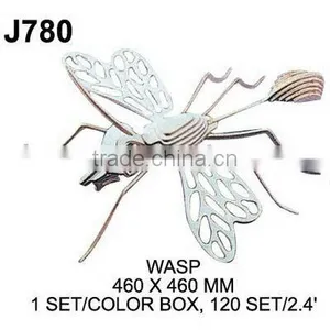 J780 DIY WOODEN PUZZLE SET thumbnail-1