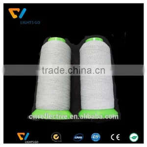 Glow in the Dark 100% Polyester Reflective Sewing Thread Film Yarn for Knitting thumbnail-3