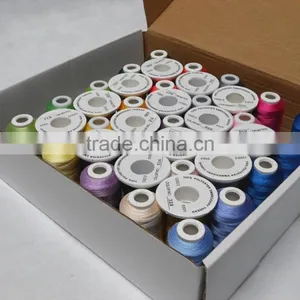Hot Sale 40 Brother Colors Series 100% Polyester Machine Embroidery Thread Filament For Brother Janome ,500m*40 Kit , Best Deals thumbnail-4