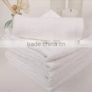 Wholesale Pure White Plain Dyed Customized Topgrade Hotel Towel thumbnail-1
