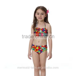 Baby Girls Swimwear Bikini Two Pieces Bikini Swimsuit Sets thumbnail-1