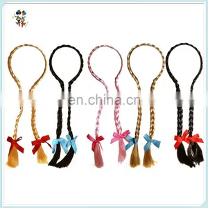 Oktoberfest Dutch Dorothy Bavarian Beer Girl Black Hair Braided Headbands HPC-0120 thumbnail-6