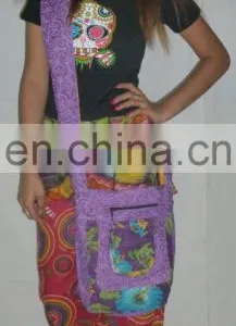 Ladies Reversible Canvas Printed Women's Hangbags thumbnail-1