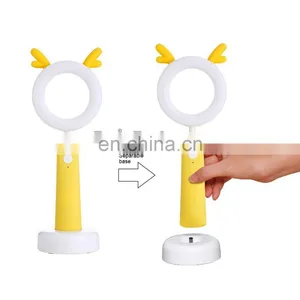 2017 Hot Sale Rechargeable Eye Protection Cartoon Led Night Light Cartoon Lamp thumbnail-4