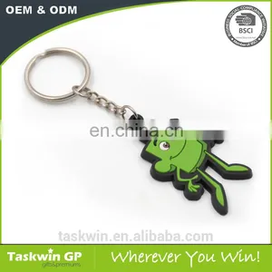 New Custom Shape Soft PVC Keyring Made in China thumbnail-5