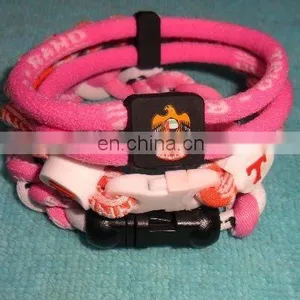 Hang-knitted Friendship Fabric Bracelets thumbnail-1