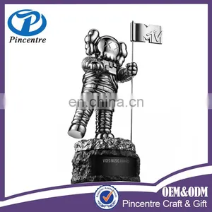Custom Metal MTV Trophy Replica in Store With Round Base thumbnail-1