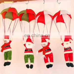 2015 New Design Parachute Santa Clause Pendant for Christmas Tree X'mas Party Gift thumbnail-1
