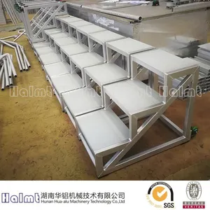 3-Step Safety Angle Industrial and Warehouse Ladder With Serrated Tread thumbnail-1