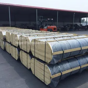 UHP for Steel Melting,Steel Melting Graphite Electrode Rod,Smelting Steel Graphite Electrode Rod thumbnail-1