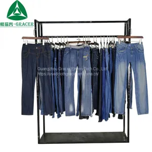 Guangzhou Used Clothes Used Jeans Second Hand Clothes Per Bale thumbnail-3