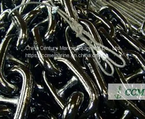 Marine Stud and Studless Link Anchor Chain Mooring Chain thumbnail-4