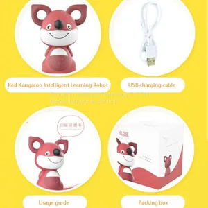 Factory Customized AI Learning Robot Intelligent Voice Dialogue NEW Smart AI 2.4G Wifi Educational Machine for Kids thumbnail-5