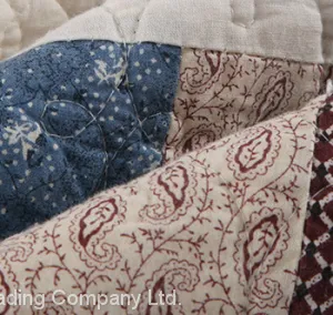 American Cotton Patchwork Bedspread 3pcs Set thumbnail-5