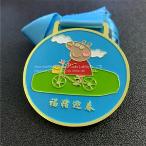 Ribbon Colored Medals Custom Medals Medal Supplier thumbnail-2