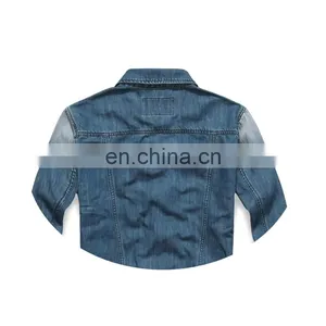 DiZNEW Men's Basic Varsity Jeans Denim Jacket thumbnail-4