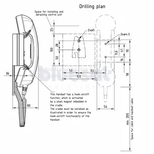 SAILOR HS6201 Handset thumbnail-5