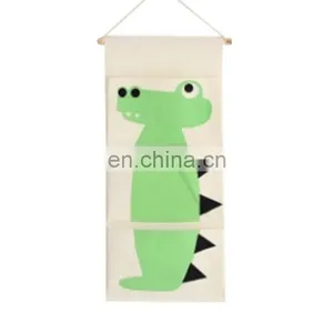 Custom Design Kids Room Storage Bag Cartoon Wall Hanging Storage Bag Door Hanging Organizer thumbnail-2