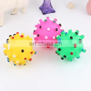 Pet Puppy Vinyl Donut Bone Chew Squeak Toy For Dogs thumbnail-2