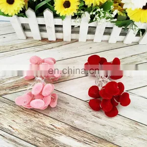 Battery Powered Heart Shaped Copper Wire String Light For Valentine Wedding Party Decoration thumbnail-5