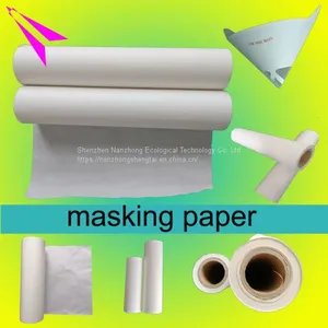 OEM One Time Paint Spray Paint Protective Masking Paper Customization Masking Film thumbnail-3