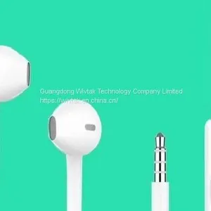 High Quality Earphone In-ear Headset Cost-effective Headphones in 3.5mm DC Plug for Mobile Phone and Laptop Wired Earphone thumbnail-1